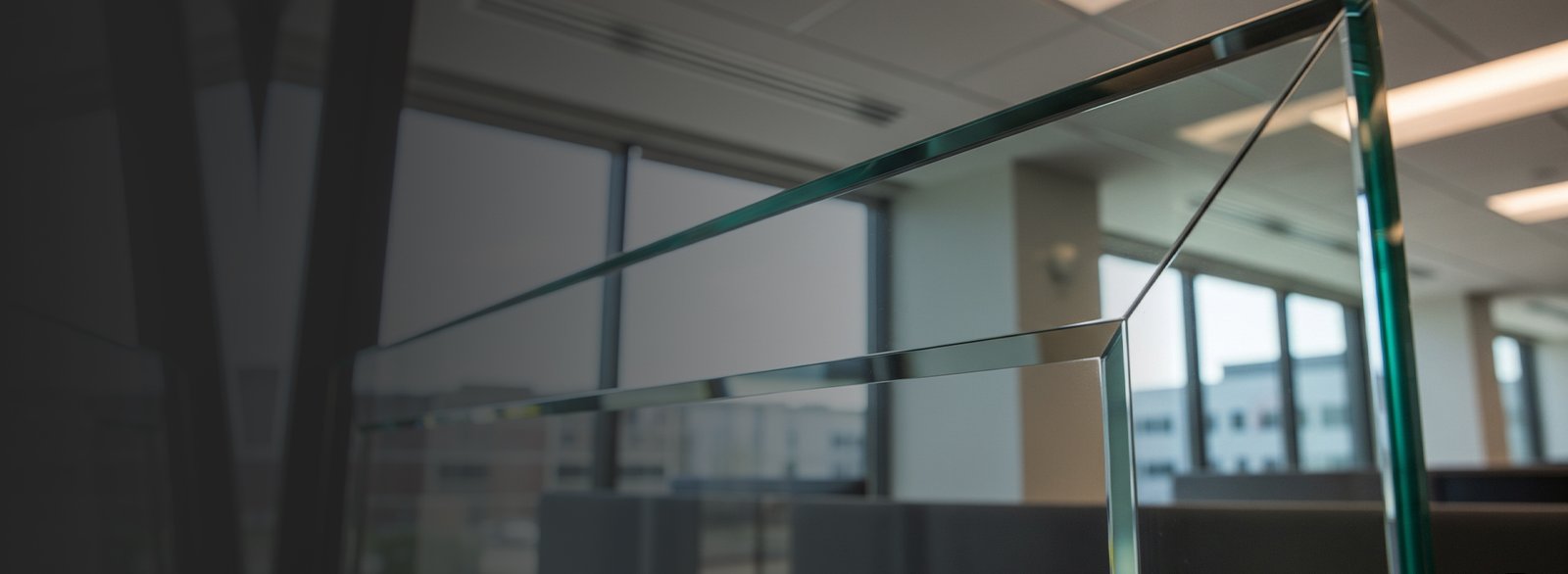 Architectural Glass Bevelling example