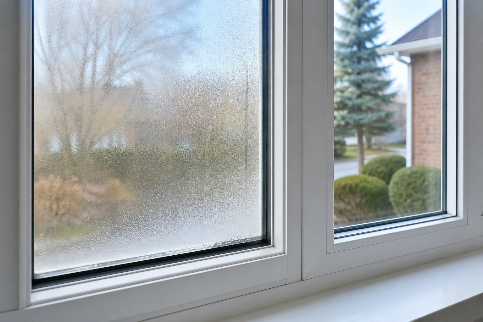 Sealed Unit Replacement Brampton | Window Glass Repair example