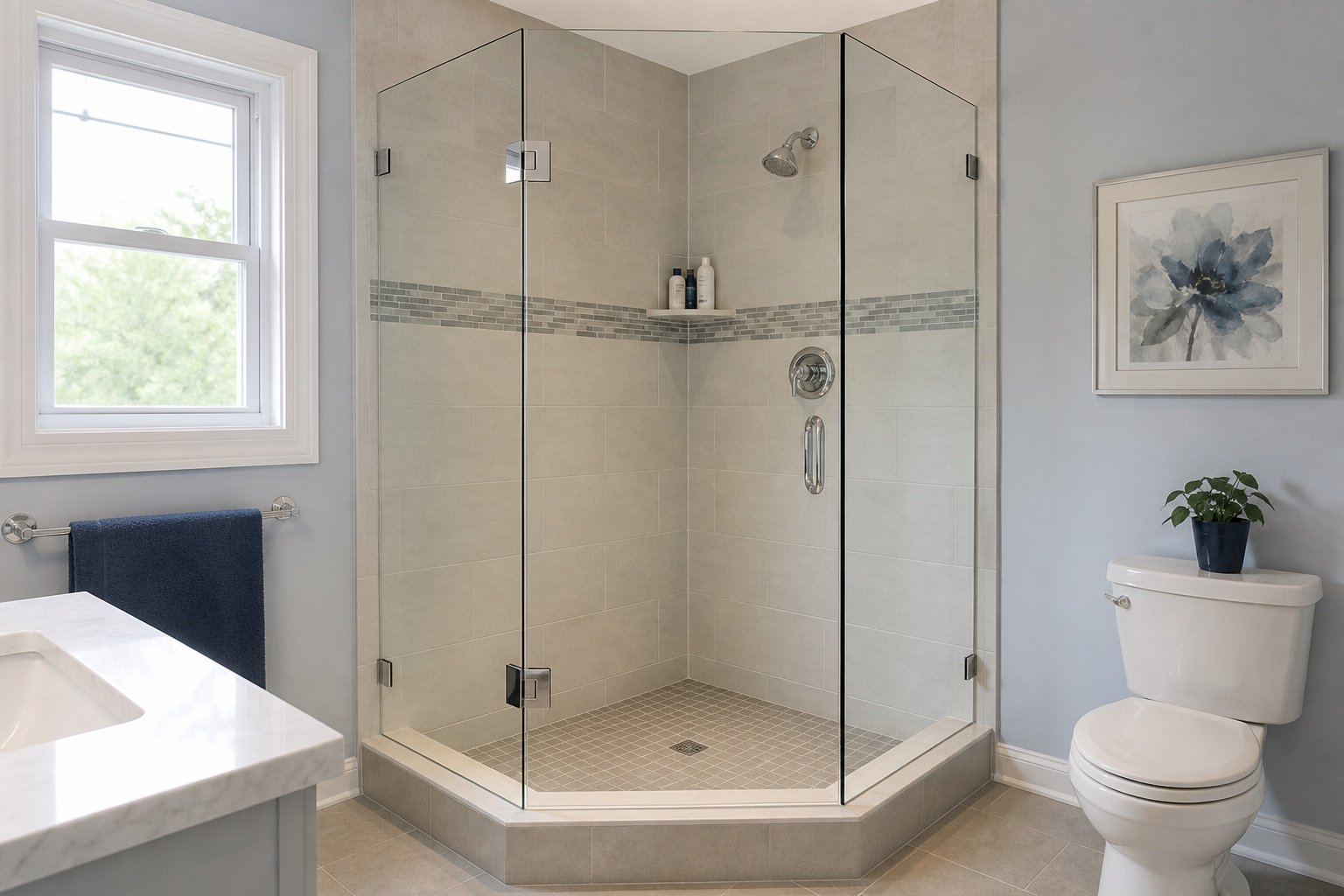 Details reviewed for Neo-Angle Pivot Shower Door