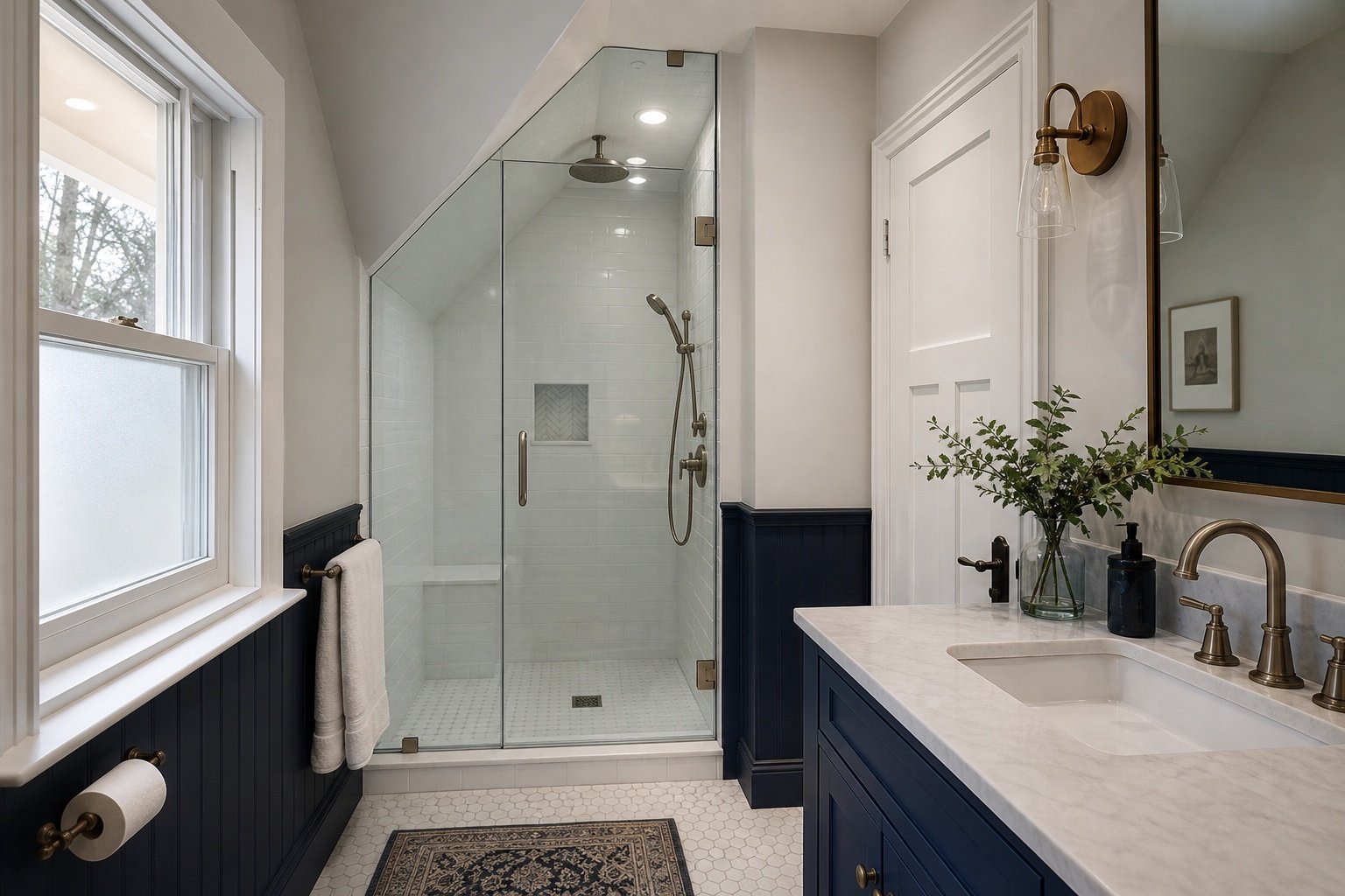 Details reviewed for Inline Steam Shower Enclosure