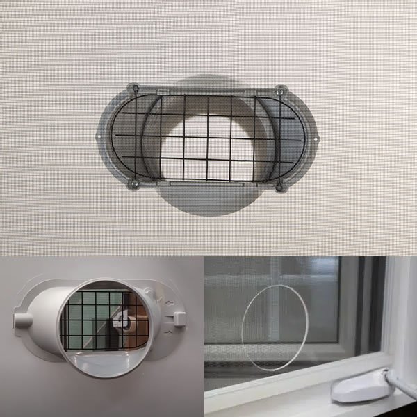 Window Screen Vent Panels example